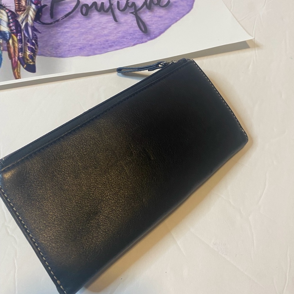 Coach bag wallet leather